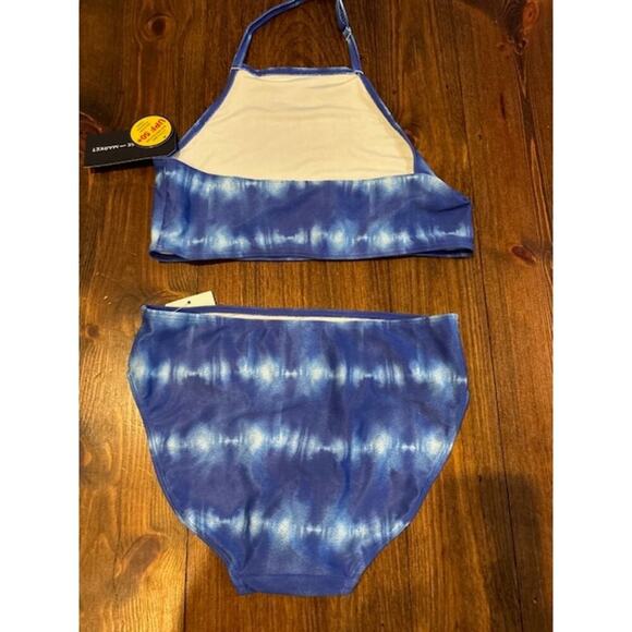 Nordstrom Melrose and Market Bathing Suit Tankini Girls Size 12 Halter Swim NWT - Picture 3 of 5